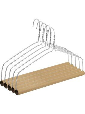 5 Sets Heavy Duty 18" Drapery Hangers - Strong Alloy Steel Wire for Curtains